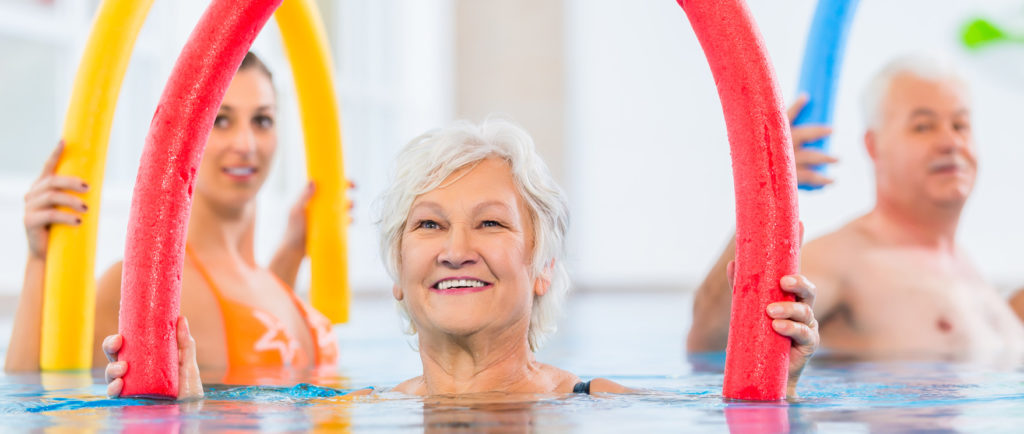 L' aquagym sport pour senior