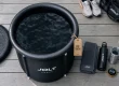 Bain froid JOLT Ice Bath : bain froid portable sur terrasse