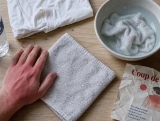 Comment faire dérougir un coup de soleil : eau 15-25 °C, peau rougie, cloques