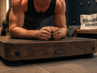 Plateforme vibrante bienfaits : gainage en salle de sport