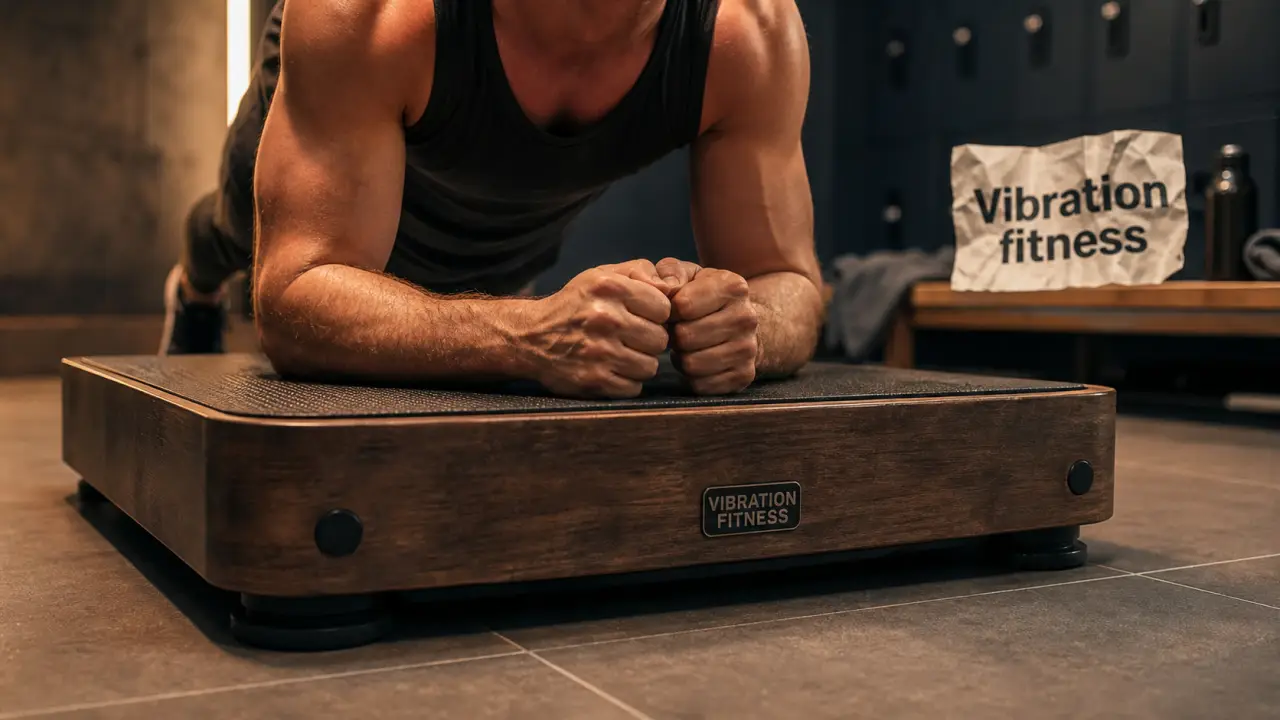 Plateforme vibrante bienfaits : gainage en salle de sport