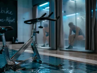 Aquabike maisons alfort : studio, vélo immergé et cabines