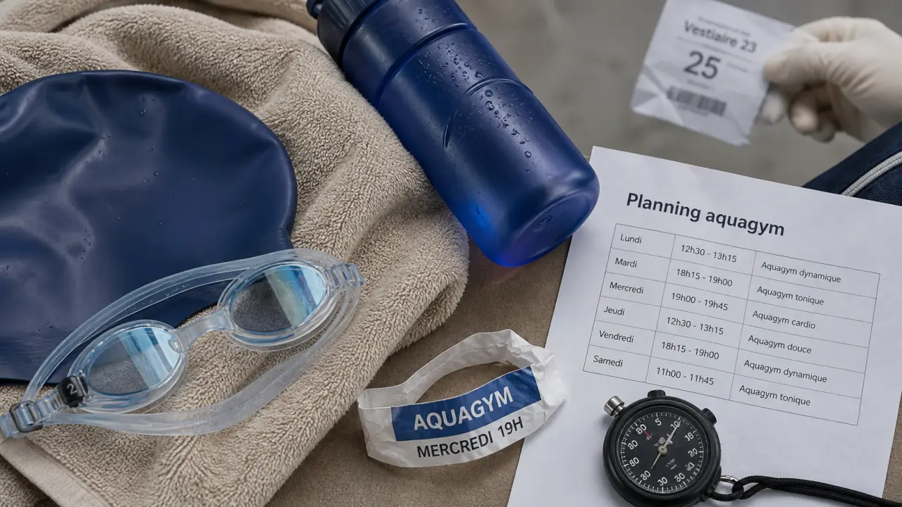 Aquagym lorient : planning des cours LoDouce, LoTonic et LoFitness