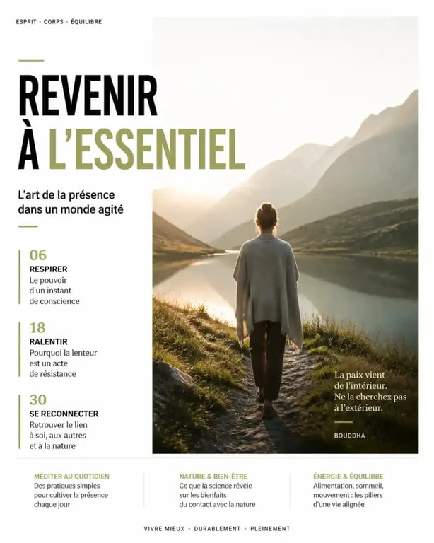 Séjour de jeûne bien-être en pleine nature pour le ressourcement