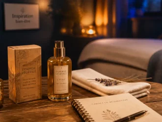 Inspiration bien être à Vienne : réservation massage, huiles et carnet