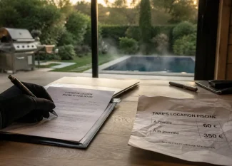 Location piscine : prix, contrat et garanties à vérifier avant de réserver