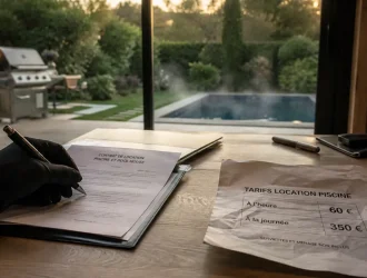 Location piscine : prix, contrat et garanties à vérifier avant de réserver