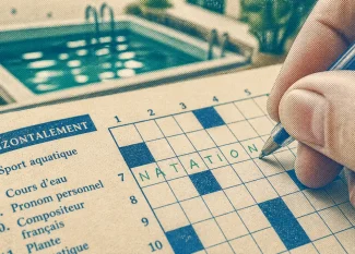 Sport aquatique 9 lettres : grille de mots croisés avec indices