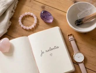 Bien être par les pierres : améthyste et palo santo pour apaiser le stress et le sommeil