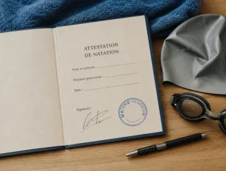 Brevet de natation 50 mètres : attestation maître-nageur et pièges administratifs