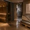 Cabine hammam prête à installer, porte vitrée et banquette