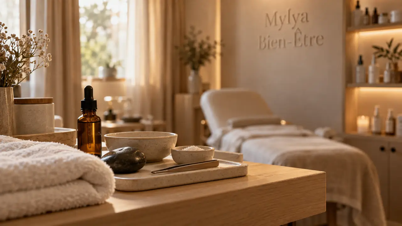 Photo Mylya Bien-Être à Villepinte : massage, head spa et beauté du regard