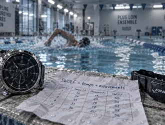 SWOLF natation : efficacité mesurée, pas seulement la vitesse