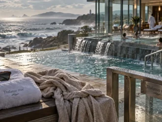 Thalassothérapie espagne : piscine eau de mer au centre