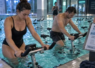 Aquabike Castelnau : cours au centre Aquabike Center