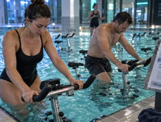Aquabike Castelnau : cours au centre Aquabike Center