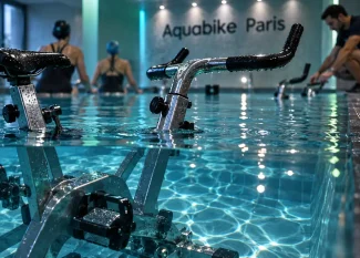 Aquabike montrouge : vélo immergé et coach au bassin