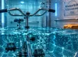 Aquabike Vincennes : cabine privée waterbike vitrée à l’eau