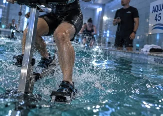 Cours aquabike 45 minutes, séance sans impact sur les articulations