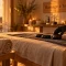 Espace bien être Toulouse massage Toulouse : table de massage et pierres chaudes